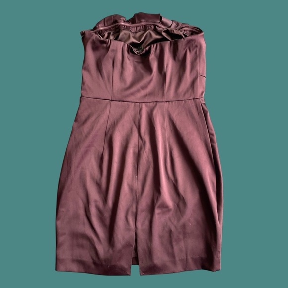 Express Strapless Pleated Dress size 4 - Picture 6 of 10